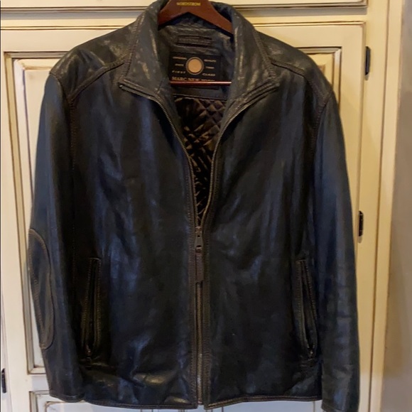 Men’s large leather jacket - Picture 1 of 2